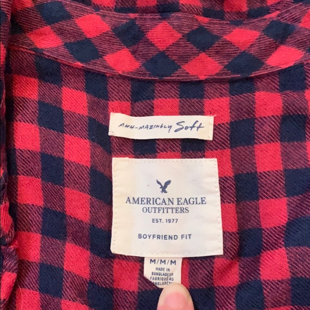 American Eagle Flannel Button Down - image 2